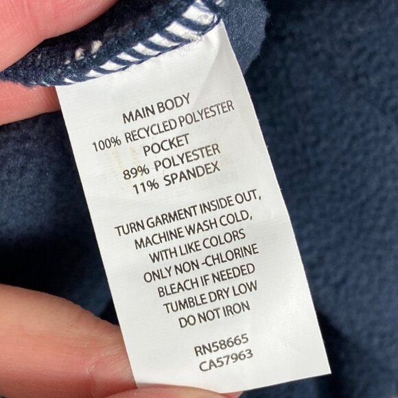 NEW Nordstrom Zella Navy Blue Size XL Mens‎ Sweatshirt Pullover Quarter Zella - Picture 7 of 11